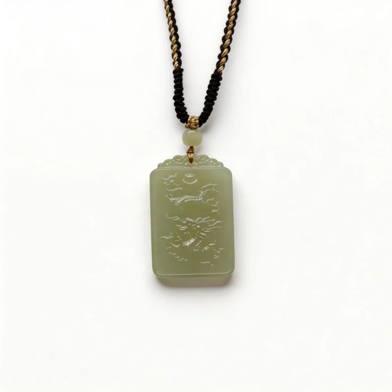 Hetian Jade Bracelet – clean white background product photo | QZZEN