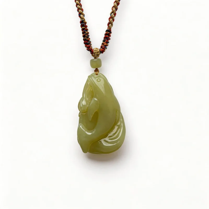 Hetian Jade Bracelet – clean white background product photo | QZZEN