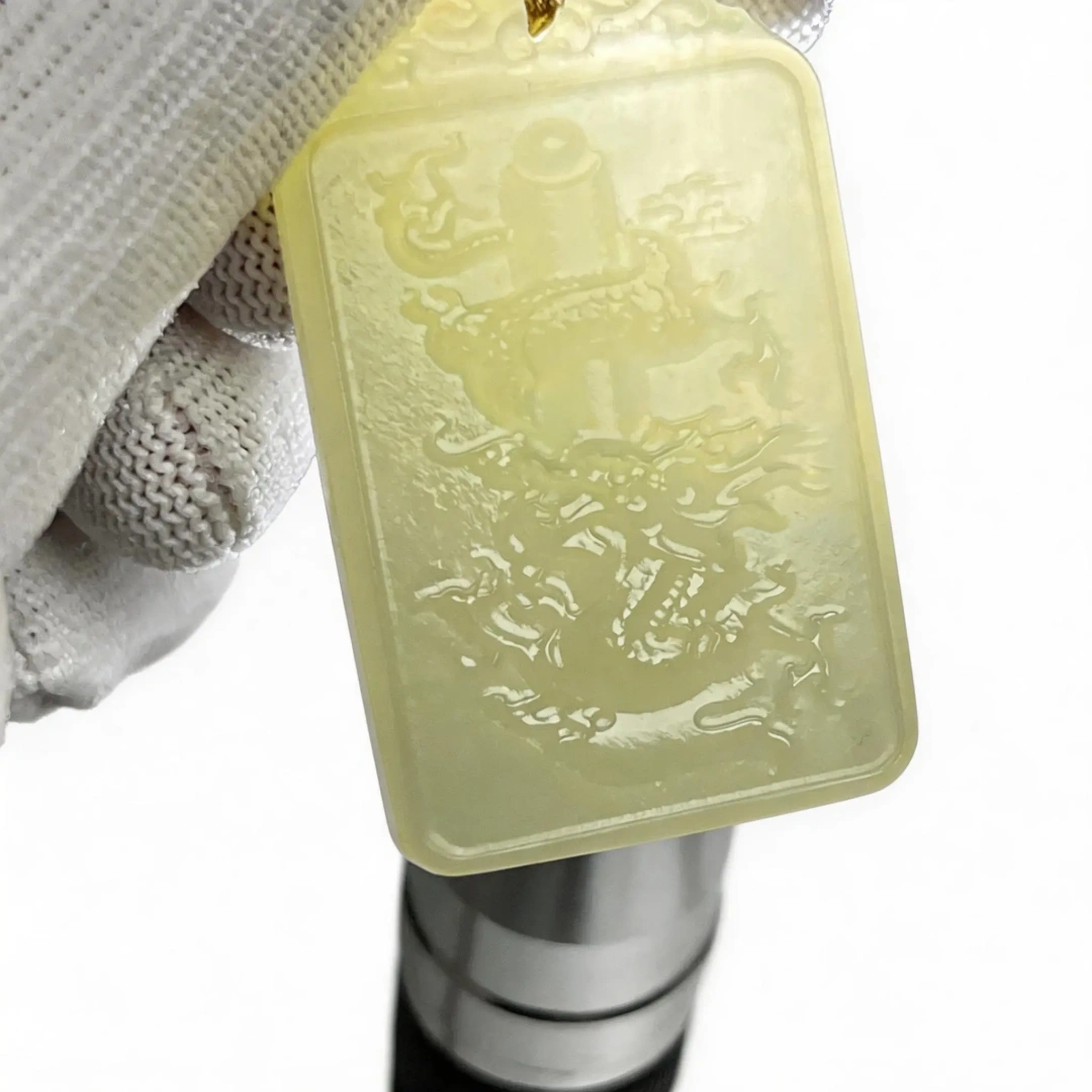 Hetian Jade Bracelet gift box packaging with care card | QZZEN