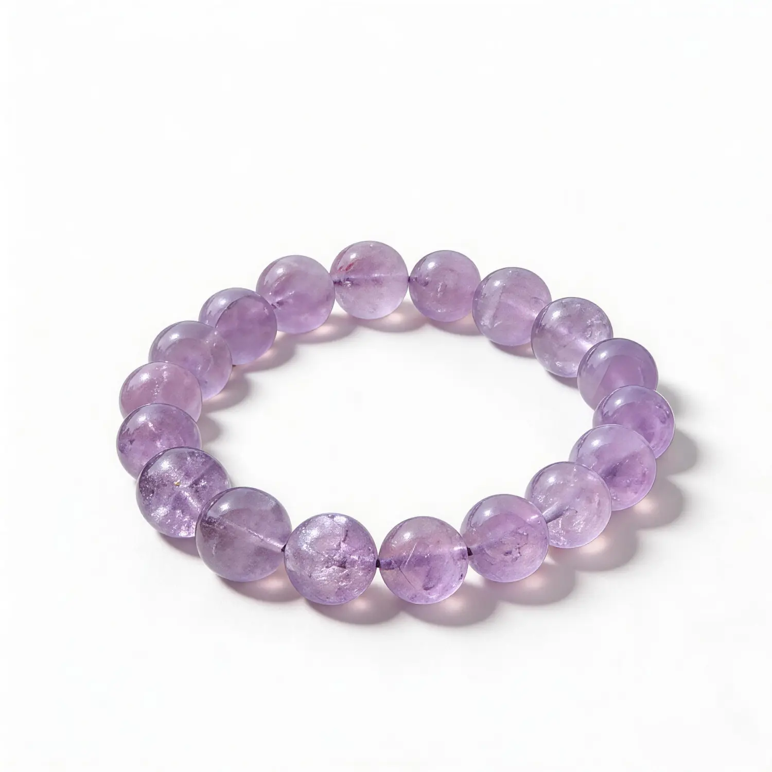 Lavender Amethyst Bracelet – clean white background product photo | QZZEN