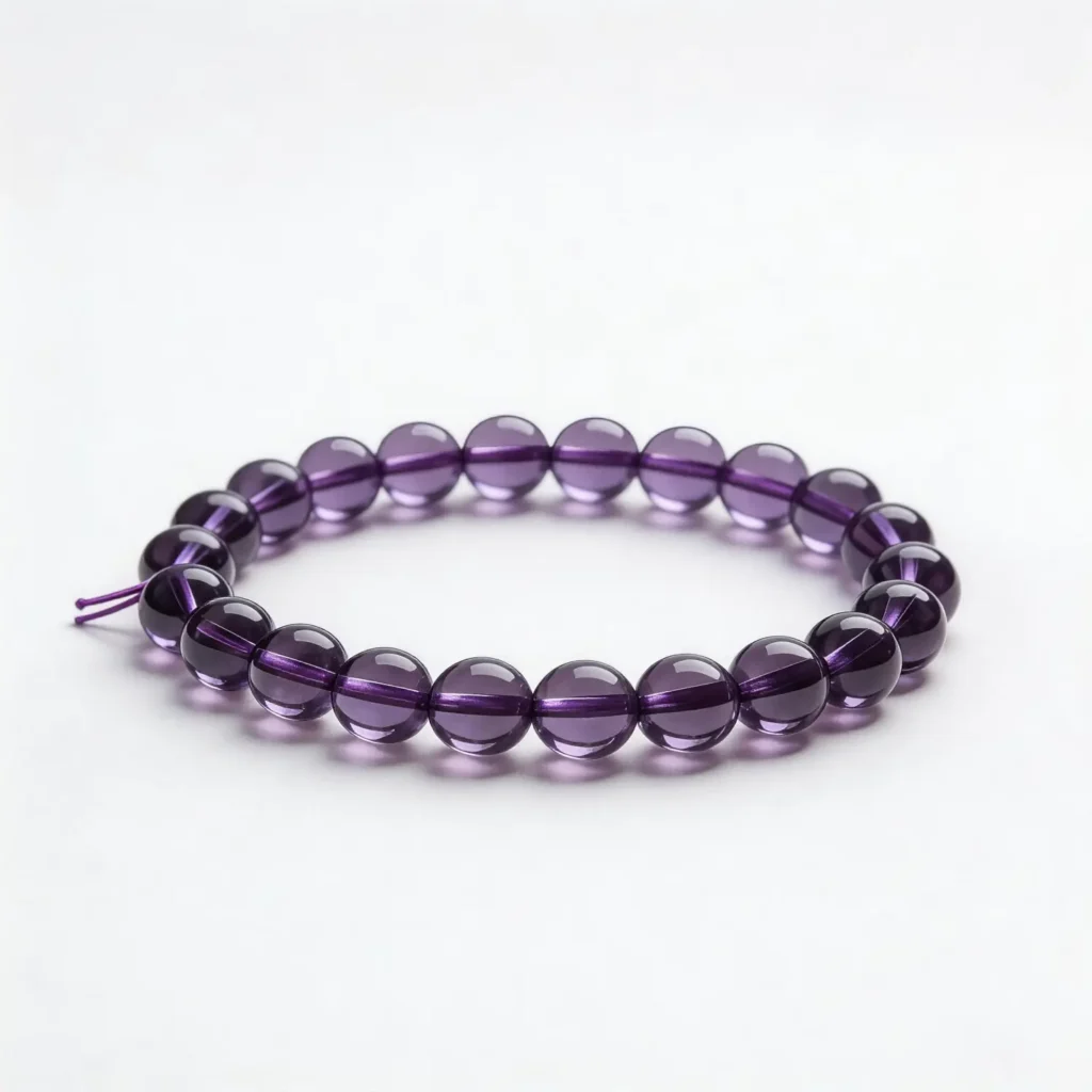 8mm Amethyst Bracelet