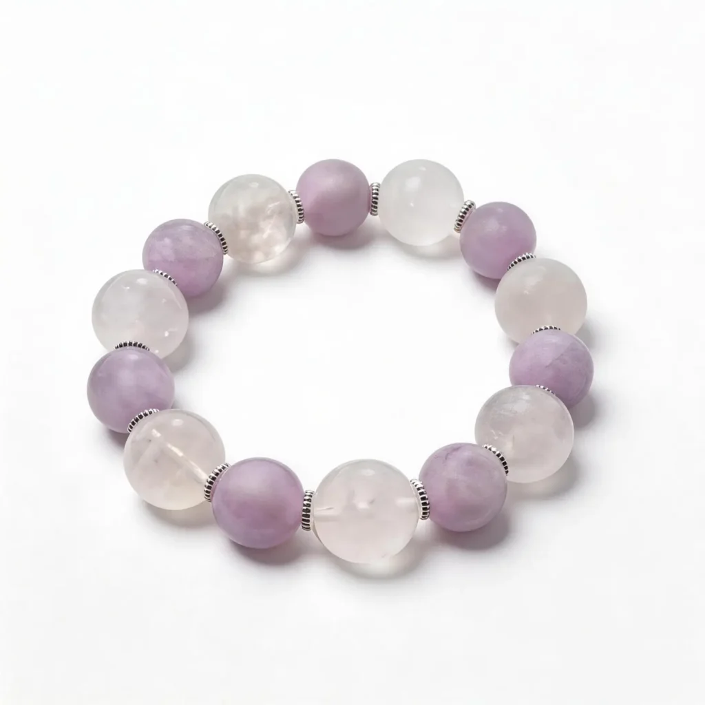 Rose Quartz Kunzite Bracelet