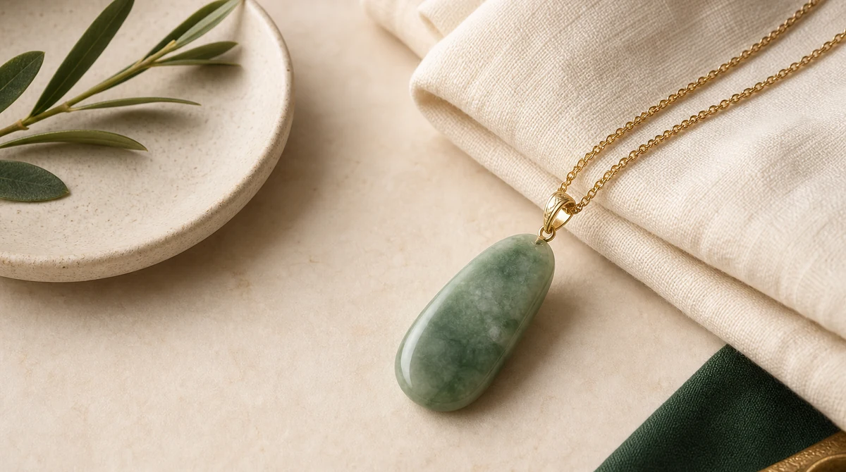 QZZEN editorial image for 2026 jade jewelry trends worth knowing with natural crystal bracelet styling